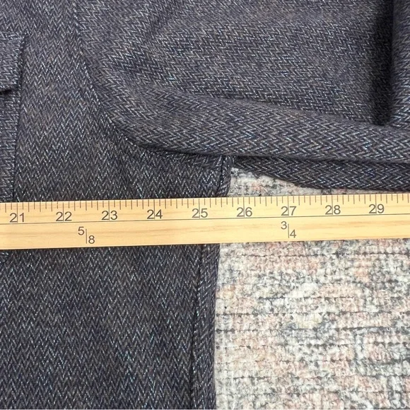 Jachs Outdoor Button Up Shirt Jacket XL Corduroy Cozy Fleece Blue - Picture 10 of 15